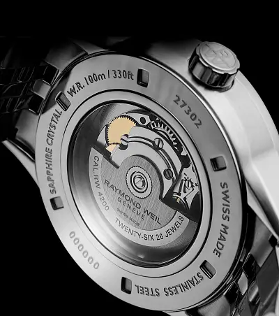 Raymond Weil Freelancer Мужские автоматические часы с синим циферблатом 2731-ST-50001