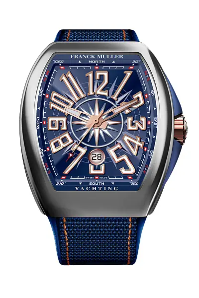 Franck Muller Vanguard Yachting V 45 SC DT YACHT STG (BL)