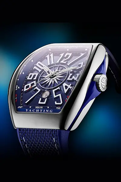 Franck Muller Vanguard Yachting V 45 SC DT AC YACHT BL