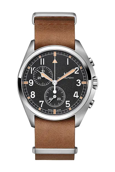 Khaki Aviation Pilot Pioneer Chrono Quartz H76522531