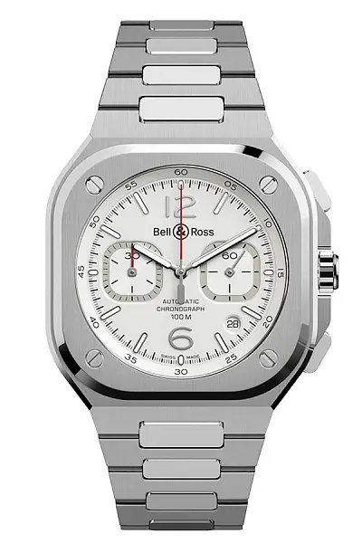 Bell & Ross BR 05 Chrono White Hawk BR05C-SI-ST/SST