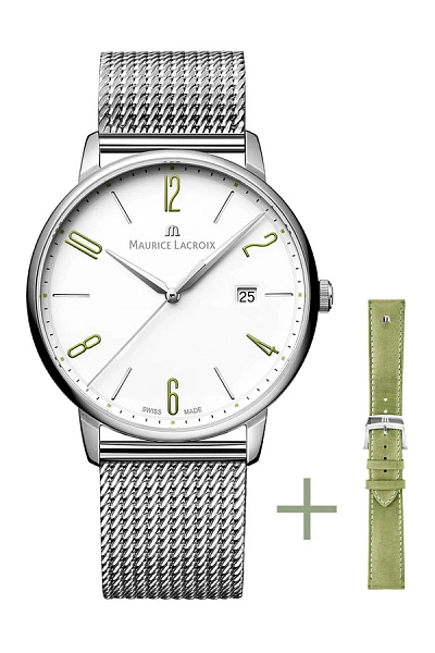 Maurice Lacroix Eliros Date 40mm Strap Set EL1118-SS00S-120-D