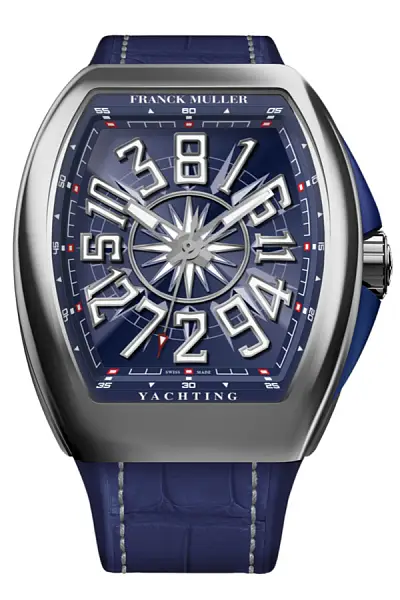 Franck Muller Vanguard Yachting Crazy Hours V 45 CH AC YACHT BL
