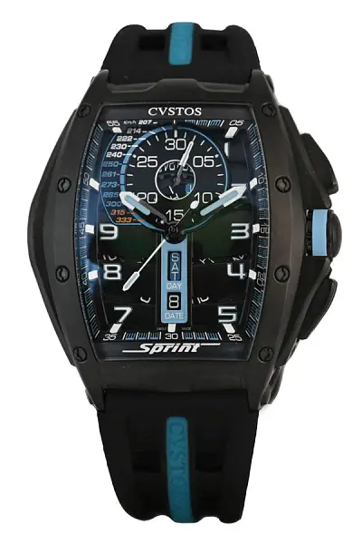 CVSTOS Chrono Sprint Titanium / Blue