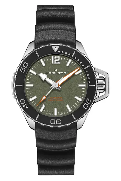 Hamilton Khaki Navy Frogman Auto H77455360