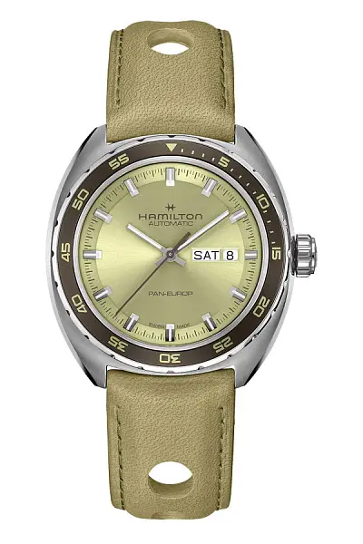 Hamilton American Classic Pan Europ Day Date Car H35445860