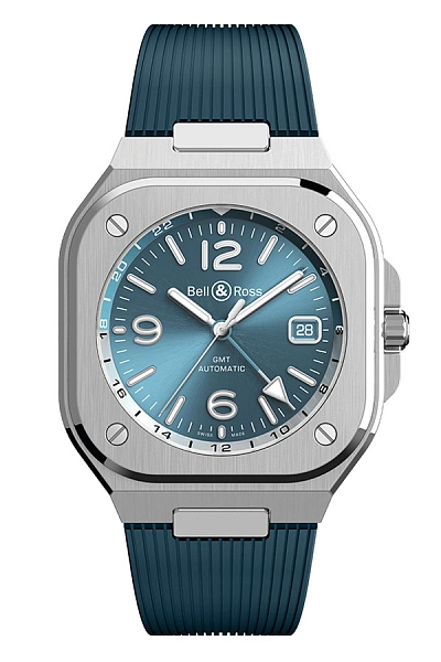 Bell & Ross BR 05 GMT Sky Blue BR05G-PB-ST/SRB