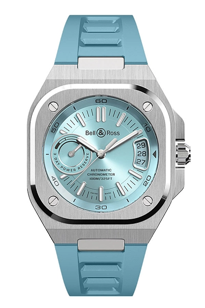 Bell & Ross BR-X5 Ice Blue Steel BRX5R-IB-ST/SRB