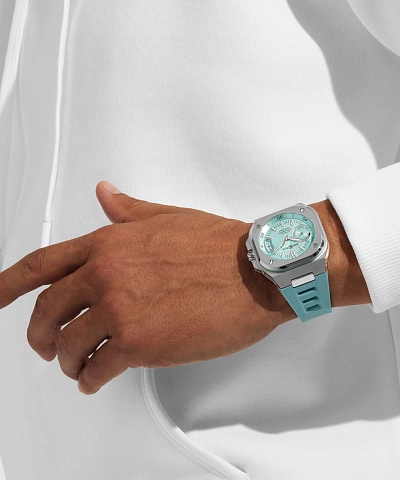 Bell & Ross BR-X5 Ice Blue Steel BRX5R-IB-ST/SRB