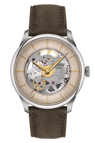 Tissot Chemin Des Tourelles Skeleton T139.836.16.261.00