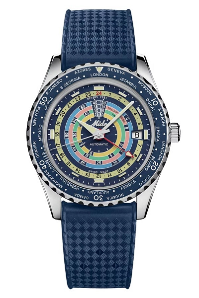 Mido Ocean Star Decompression Worldtimer M026.829.17.041.00