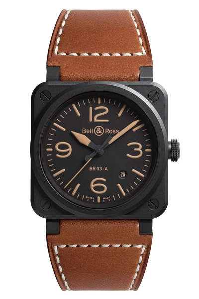 Bell & Ross BR-03 Heritage BR03A-HER-CE/SCA