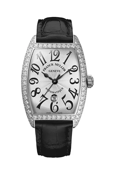 Franck Muller Cintrée Curvex Steel 7500 SC AT DT FO VA D