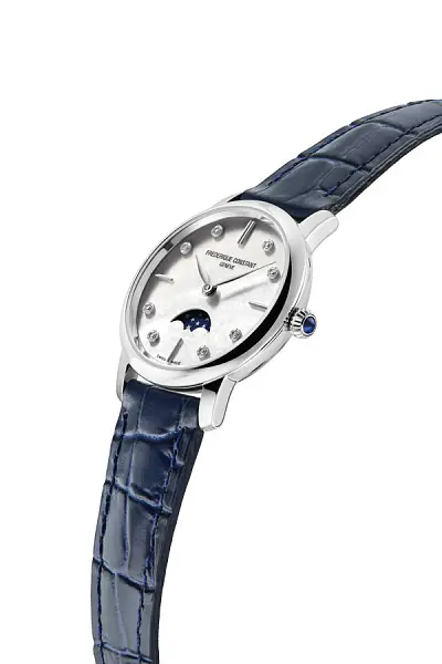Frederique Constant Slimline Ladies Moonphase FC-206MPWD1S6