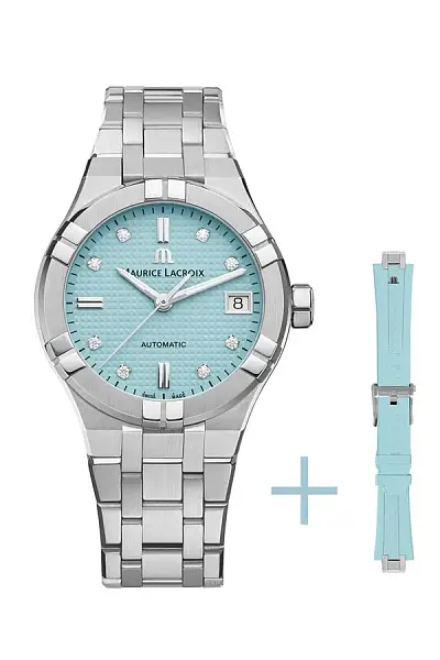 Maurice Lacroix Aikon Limited Summer Edition 35mm AI6006-SS00F-451-C