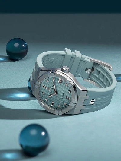 Maurice Lacroix Aikon Limited Summer Edition 35mm AI6006-SS00F-451-C