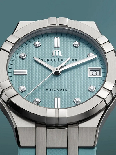 Maurice Lacroix Aikon Limited Summer Edition 35mm AI6006-SS00F-451-C