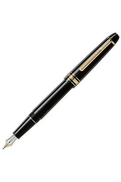Перьевая ручка Montblanc Meisterstück Classique с позолоченным покрытием MB132463