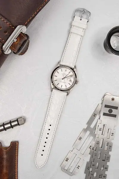 Ремень Хирш Крокогрейн M 12302800-2-18