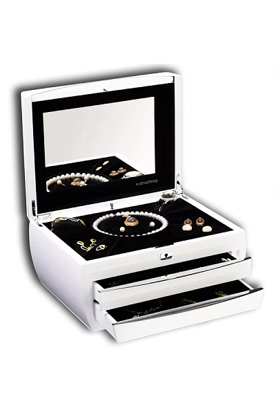 Шкатулка для украшений Buben & Zorweg Cosmopolitan Piano White
