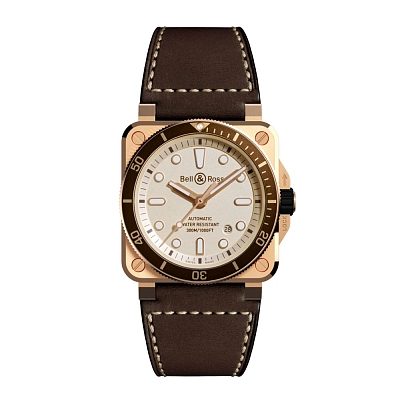 Bell & Ross Diver White Bronze BR0392-D-WH-BR/SCA