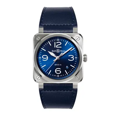 Bell & Ross BR 03 Blue Steel BR03A-BLU-ST/SCA