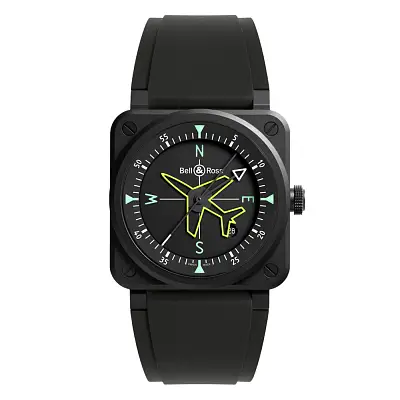 Bell & Ross BR 03 Гирокомпас BR03A-CPS-CE/SRB