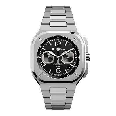 Bell & Ross BR 05 Chrono Black Steel BR05C-BL-ST/SST