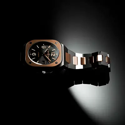 Bell & Ross BR 05 Black Steel & Gold BR05A-BL-STPG/SSG