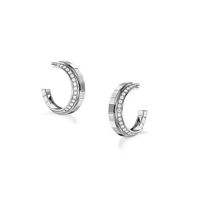 Золотые серьги Chopard Ice Cube 837008-1001