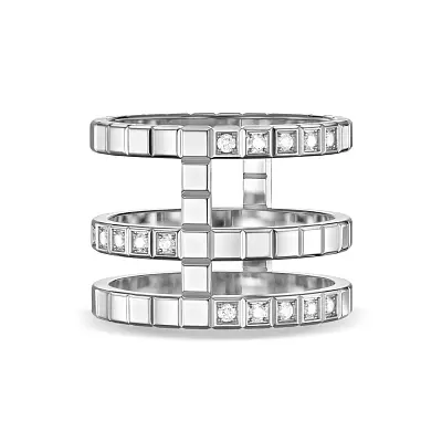 Золотое кольцо Chopard Ice Cube 827007-1011