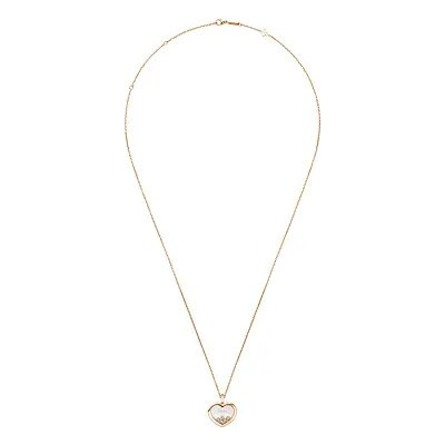 Золотой кулон Chopard Happy Diamonds 79A039-5001