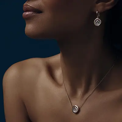Золотое ожерелье Chopard Happy Spirit 818230-9001