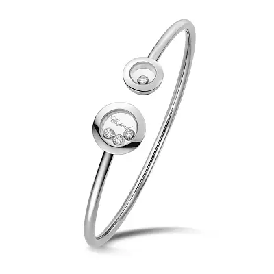 Золотой браслет Chopard Happy Diamonds 85A618-1002