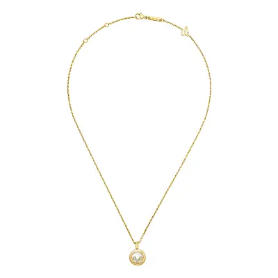 Золотой кулон Chopard Happy Diamonds 79A018-0001