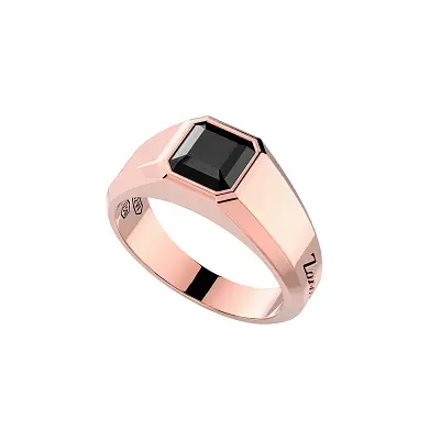 Золотое кольцо Zancan Couture Sapphire UA022R