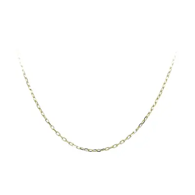 Золотая цепочка якорного плетения