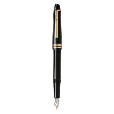 Перьевая ручка Montblanc Meisterstück Classique с позолоченным покрытием MB132463