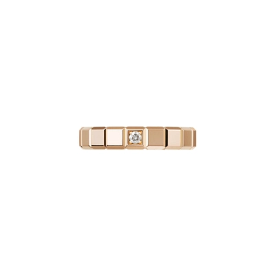 Золотое кольцо Chopard Кубик льда