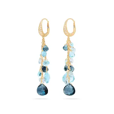 Золотые серьги Marco Bicego Paradise OB1753-MB TP01