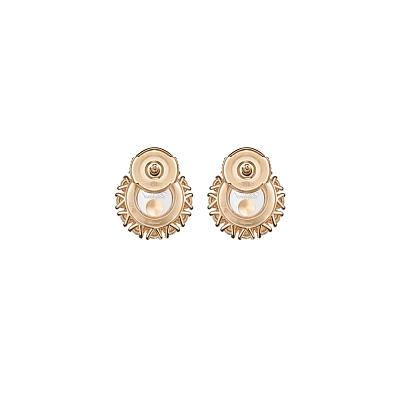 Золотые серьги Chopard Happy Hearts 83A609-5001
