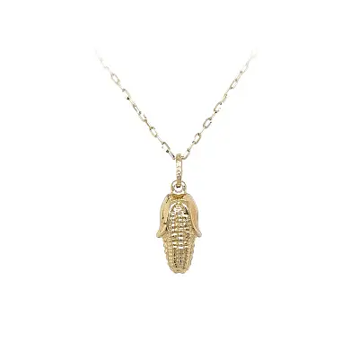 Золотая подвеска в виде кукурузы