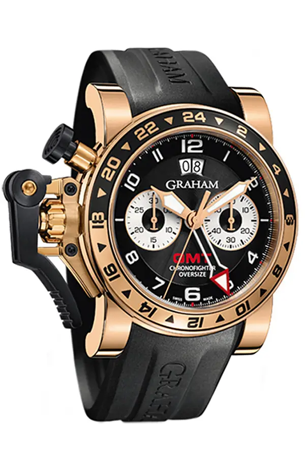 Graham Chronofighter Oversize GMT Black 20VGR.B21A