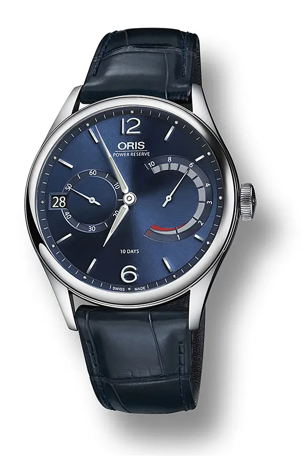 Oris Artelier Calibre 111 Blue Dail 01 111 7700 4065-Set 1 23 87FC