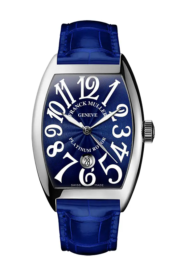 Franck Muller Cintrée Curvex Blue 8880 SC DT AC