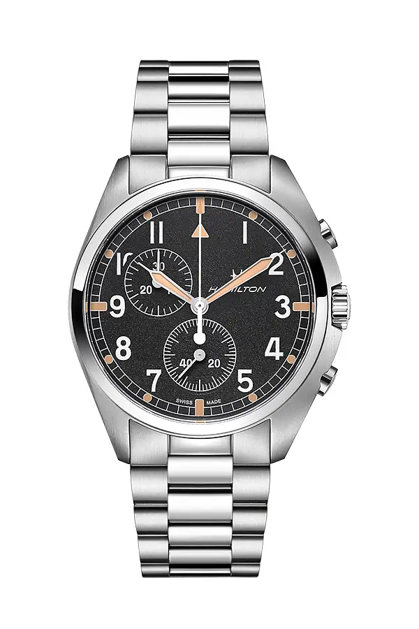 Hamilton Khaki Aviation Pilot Pioneer Chrono Quartz H76522131