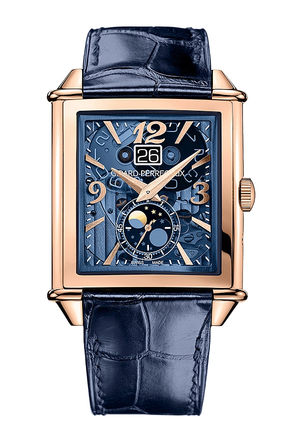 Girard-Perregaux Vintage 1945 XXL Large Дата и лунный фазис 25882-52-1829BB4A