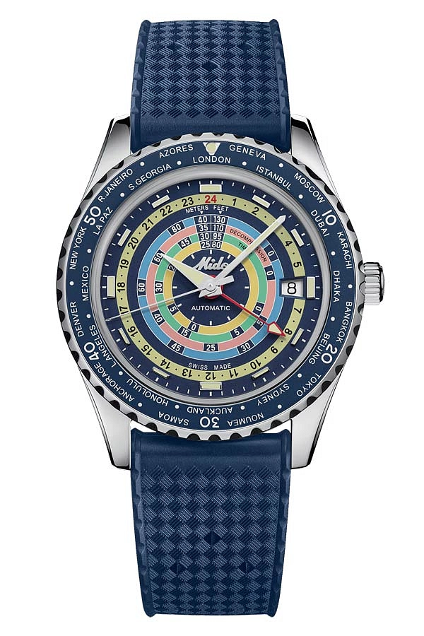 Mido Ocean Star Decompression Worldtimer M026.829.17.041.00