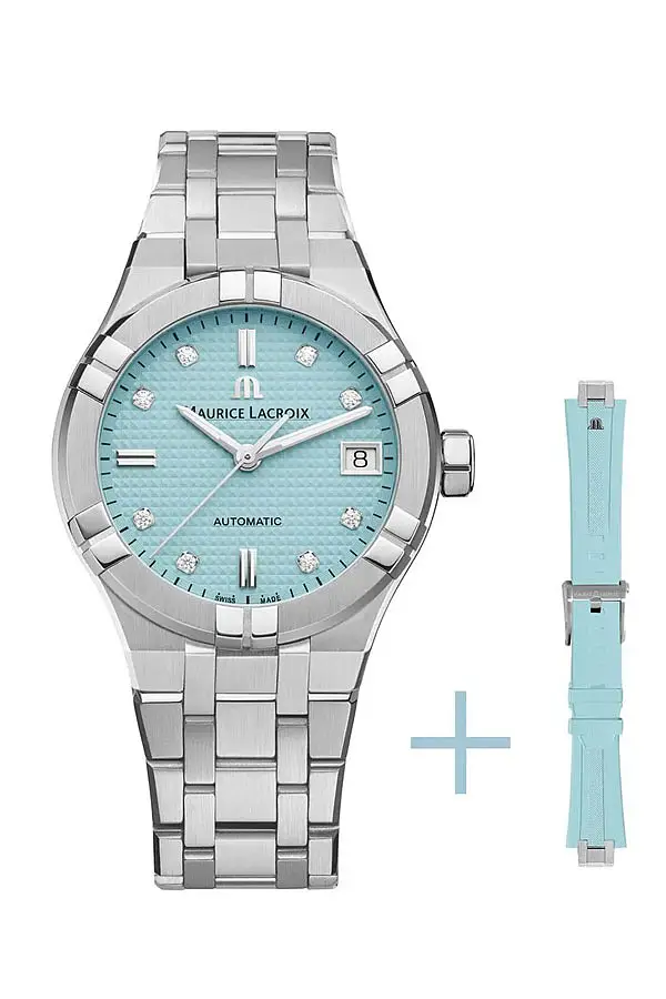 Maurice Lacroix Aikon Limited Summer Edition 35mm AI6006-SS00F-451-C