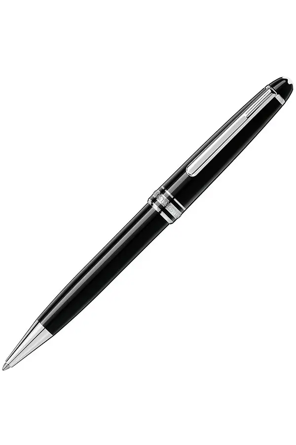 Ручка-шариковая Montblanc Meisterstück Classique с платиновым покрытием MB132446